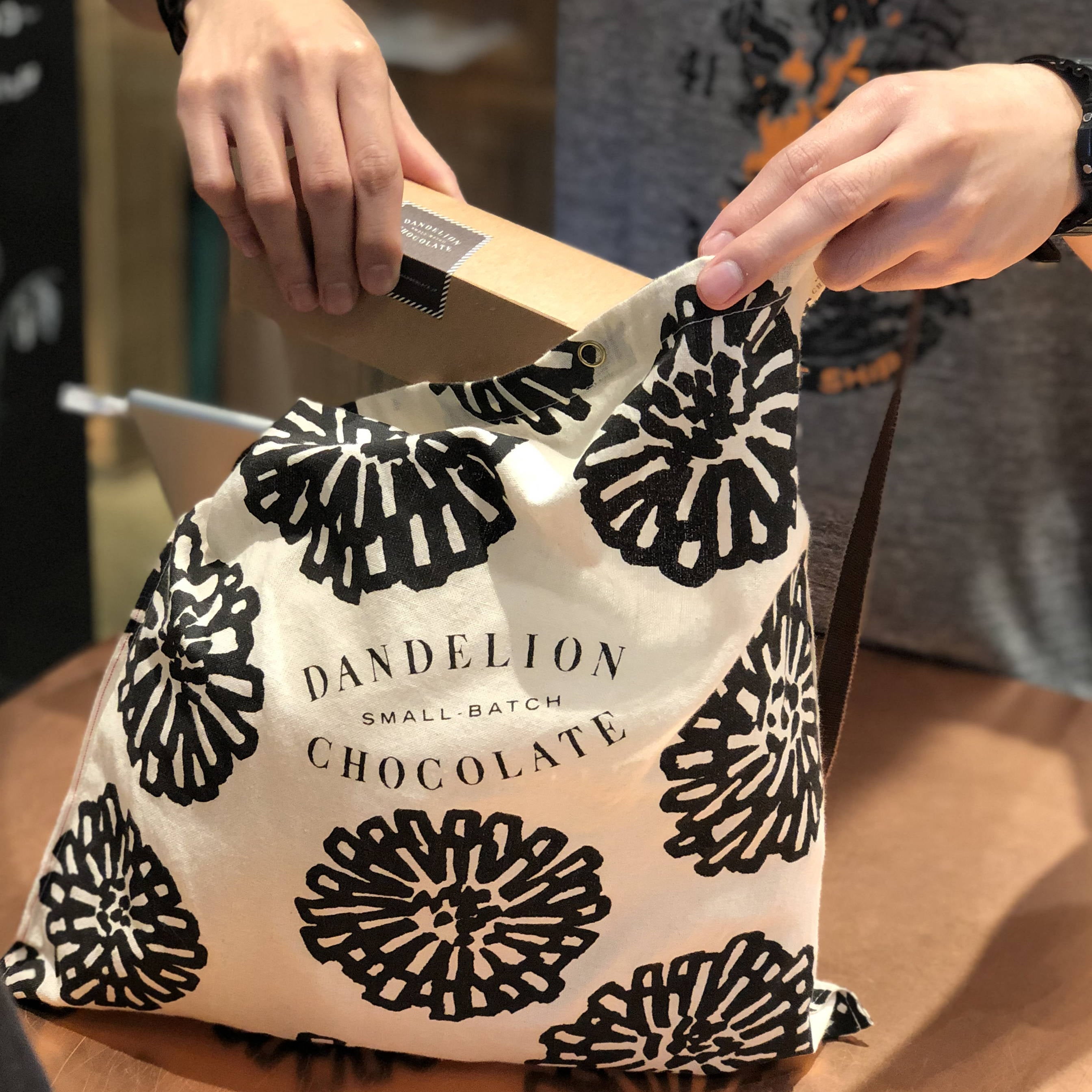 紙袋有料化にともなうマイバッグご持参のお願い – Dandelion Chocolate