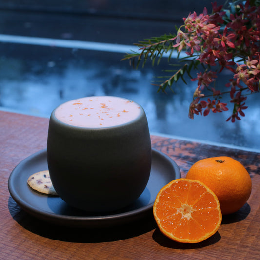 寒い時期にぴったり「みかんホットチョコレート」