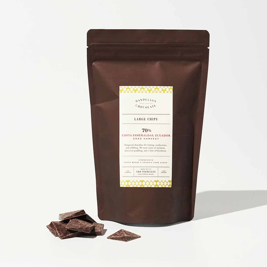 【販売終了】ラージチップス コスタ・エスメラルダス, エクアドル 70%