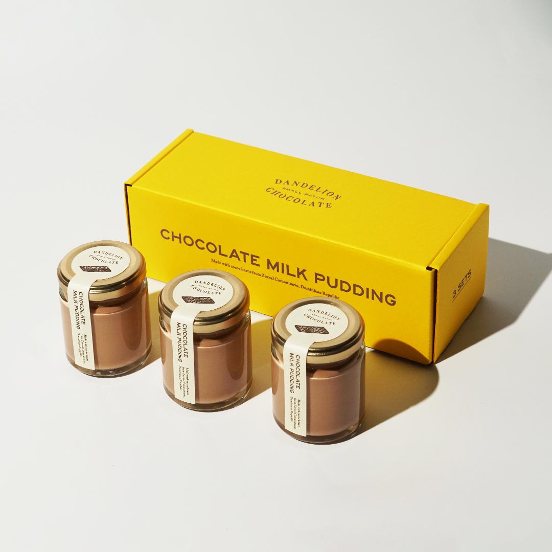 【数量限定】チョコレートミルクプリン 3個セット