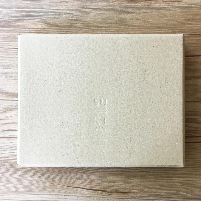 Sueki×Dandelion 190 Square Plate, Dark Grey