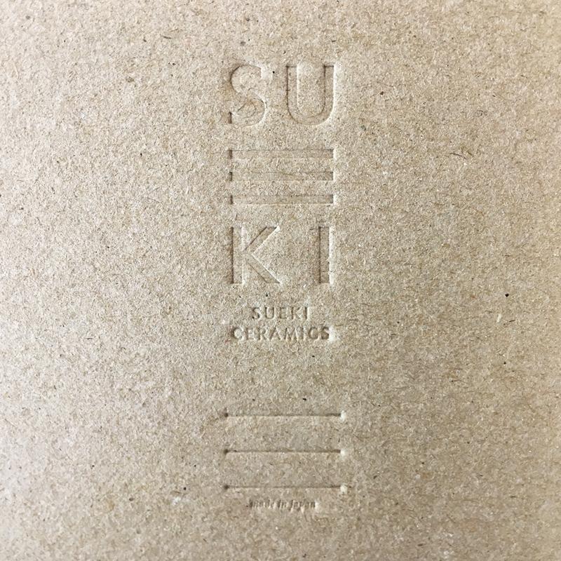 Sueki×Dandelion 190 Square Plate, Dark Grey