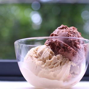 夏季限定チョコレート&お茶のアイスクリーム