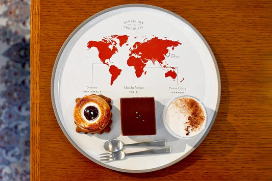 ダンデライオン・チョコレート ショップ＆カフェ伊勢外宮に、カカオの個性を味わう特別なスイーツセット「伊勢シェフズテイスティング」誕生
