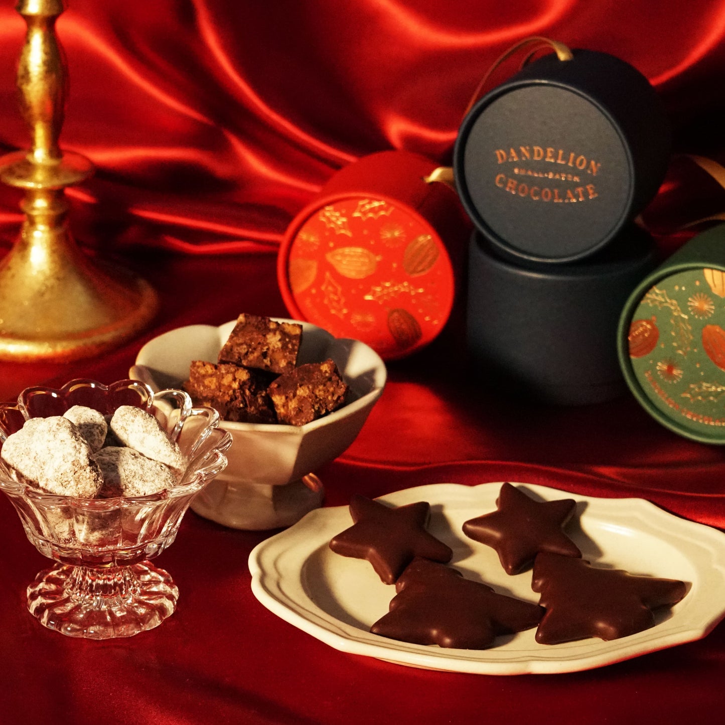 【オンラインストア限定】クリスマスオーナメント(NVY)   ジンジャークッキーチョコレート