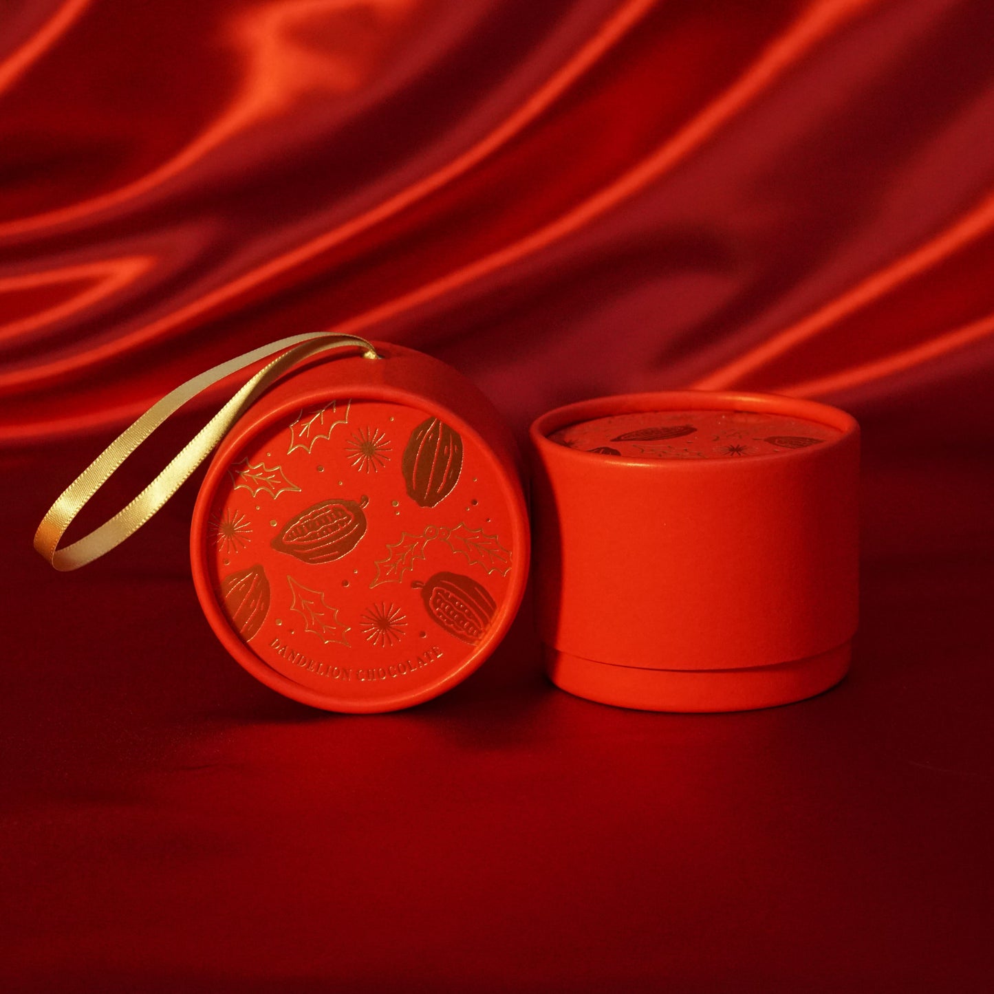 クリスマスオーナメント(RED)トフィークランブルチョコレート