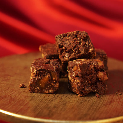 クリスマスオーナメント(RED)トフィークランブルチョコレート