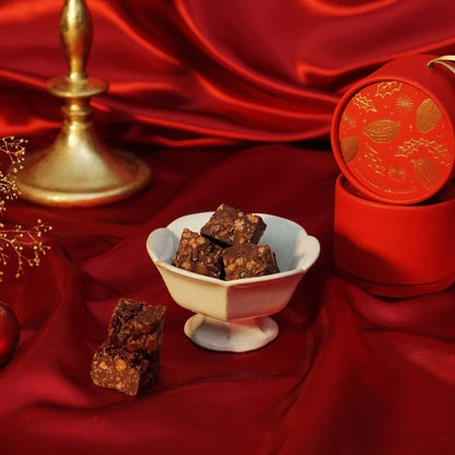 クリスマスオーナメント(RED)トフィークランブルチョコレート