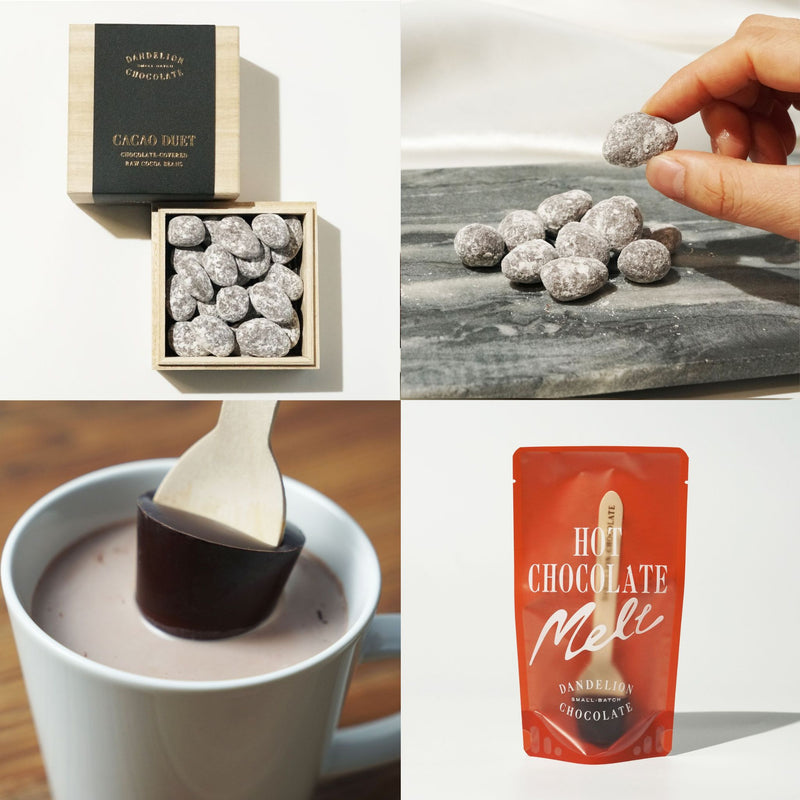 【春の特別セット】カカオ・デュエット&ホットチョコレートメルト