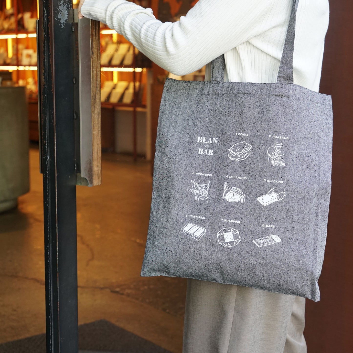 【10月10日発売】Bean to Bar 8-steps Tote Bag