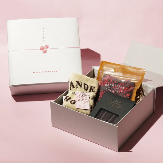 【母の日ギフトボックス】ラズベリートフィーチョコレート&オランジェット&Pocket Towel