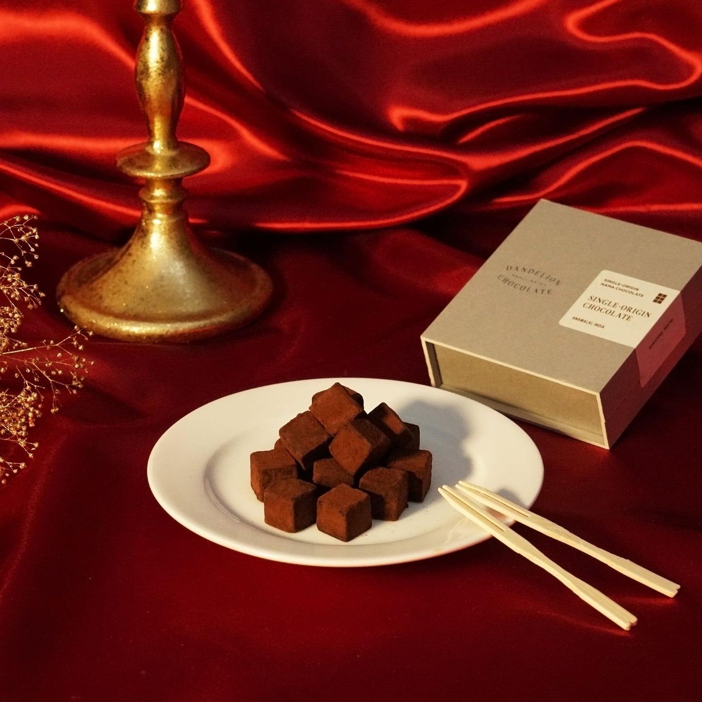 【11月1日〜販売開始】シングルオリジン・生チョコレート アナマライ, インド